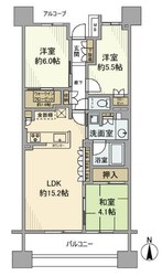 パークホームズ横濱山下町の物件間取画像